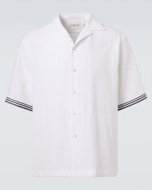 Commas Camicia Con Ricamo - Bianco