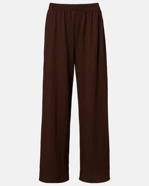 JADE Swim Pantalones Anchos Mika - Marrón