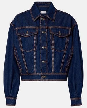 Versace Medusa Denim Jacket - Blue
