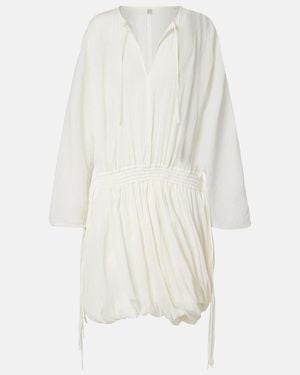 TOTEME Cotton Minidress - White