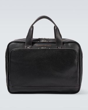 Brunello Cucinelli Leather Briefcase - Black