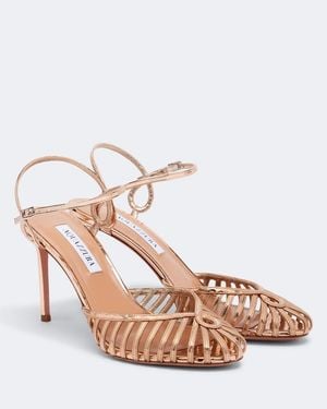 Aquazzura Sweet Surrender Slingback Court Shoes - Pink