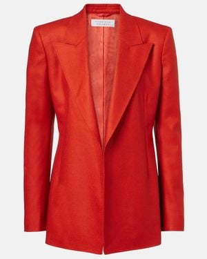 Gabriela Hearst Mairi Wool And Cashmere Jacket - Red