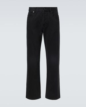 The Row Rossen Straight Jeans - Black