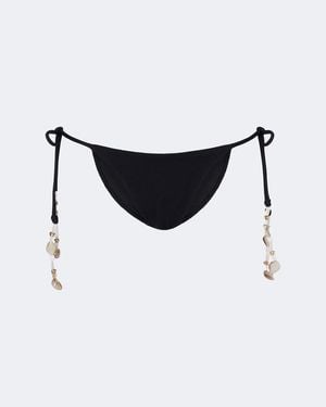 ViX X Rosie Huntington-Whiteley Firenze Livia Bikini Bottoms - Black
