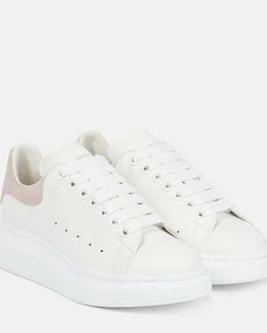 McQueen And Patchouli Oversized Sneakers - White