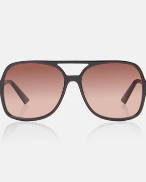 Chloé Judy Aviator Sunglasses - Brown