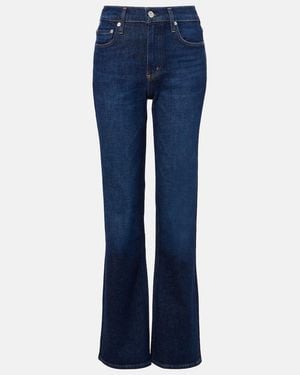 Citizens of Humanity Vidia Mid-Rise Bootcut Jeans - Blue