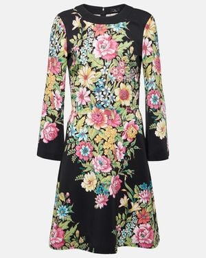 Etro Mini Dress Viscose, Elastane - Black