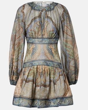 Zimmermann Short Dresses - Gray