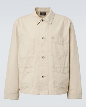 RRL Corduroy-Trimmed Denim Jacket - Natural