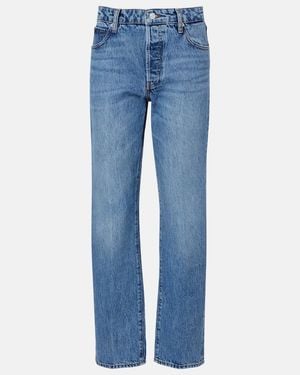 FRAME Essential Straight Jeans - Blue