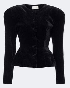 Magda Butrym Blazer Peplum - Blu