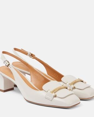 Tod's With Heel - White