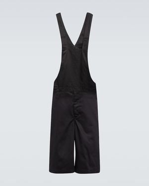 Comme des Garçons Cotton Twill Overalls - Black