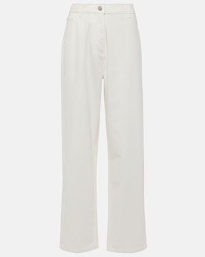 Magda Butrym Straight Jeans - White