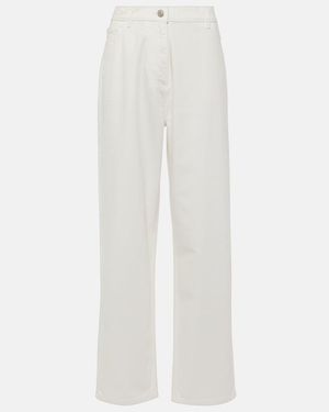 Magda Butrym Straight Jeans - White