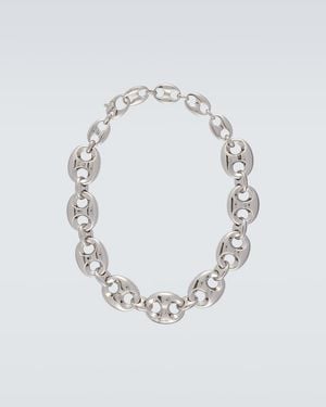 Gucci Collar De Cadena Marina - Blanco