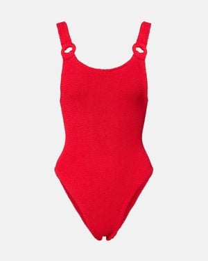 Hunza G Domino Swimsuit - Red