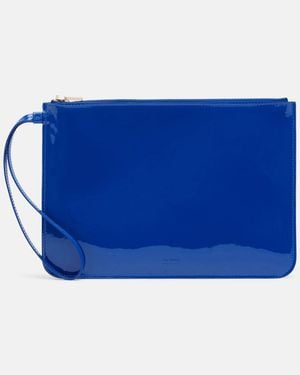 Tom Ford Patent Leather Clutch - Blue