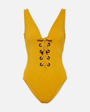 Karla Colletto Lucy Swimsuit - Yellow