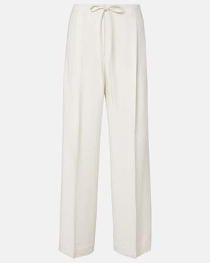 Rohe High-Rise Wide-Leg Pants - White