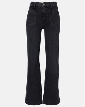 FRAME Jeans Bootcut Arrow De Tiro Alto - Azul