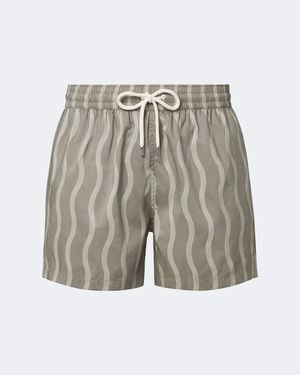 Frescobol Carioca Banador Rio Estampado - Gris