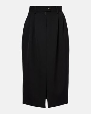 Dolce & Gabbana Wool Skirt - Black