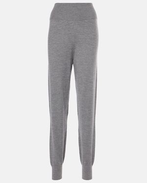 Chloé Wool Sweatpants - Grey