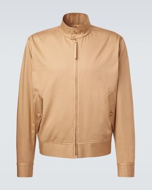 Gabriela Hearst Cotton Blouson Jacket - Natural