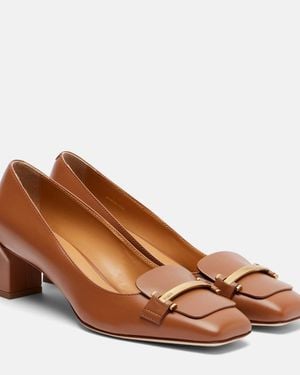 Tod's Barretta 50 Leather Pumps - Brown