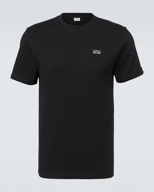 Loewe Anagram Cotton Jersey T-Shirt - Black
