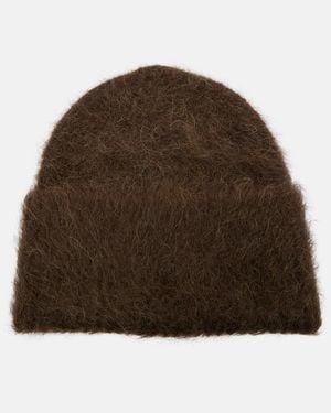 TOTEME Alpaca-Blend Beanie - Brown