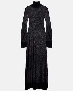 TOTEME Knitted Maxi Dress - Black