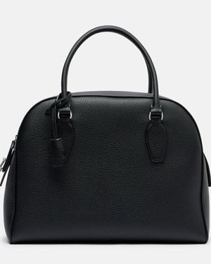 The Row Henkeltasche India 12.00 Aus Leder - Schwarz
