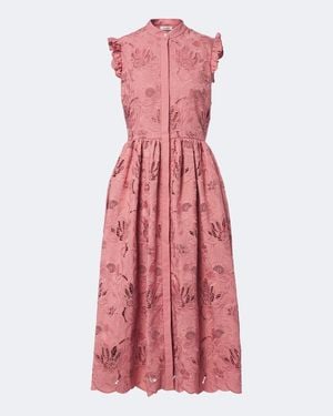 Erdem Abito Midi - Rosa
