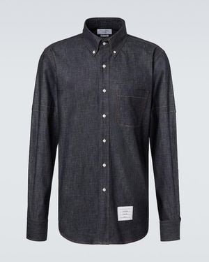 Thom Browne Denim Shirt - Blue