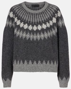 Nili Lotan Pullover Alena Aus Einem Alpakawollgemisch - Grau