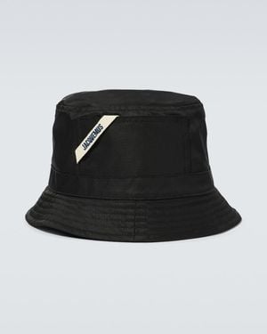 Jacquemus Le Bob Ovalie Fischerhut - Schwarz