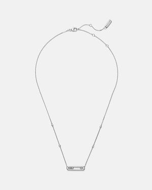 Messika Baby Move 18Kt Necklace With Diamonds - Metallic