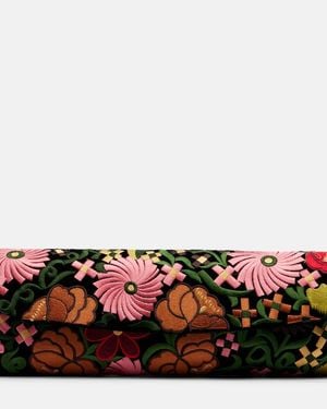 La DoubleJ Small Embroidered Clutch