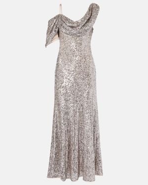 Diane von Furstenberg Joaquin Maxi Dress - Grey