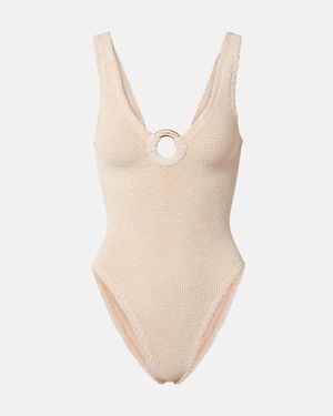 Hunza G Celine Swimsuit - White