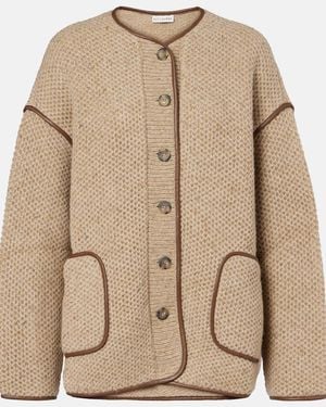 Altuzarra Medrano Wool-Blend Jacket - Natural