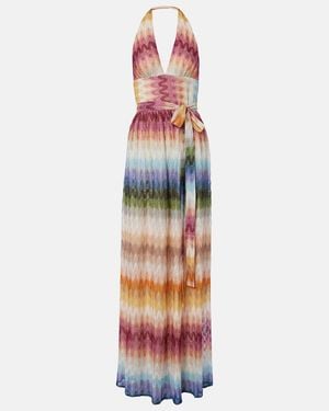 Missoni Halterneck Maxi Dress - Multicolor