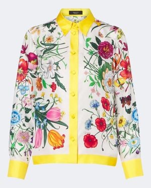 Gucci Flora Silk Shirt - Multicolour