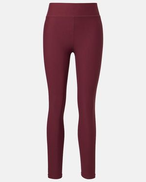 The Upside Peached Leggings - Red