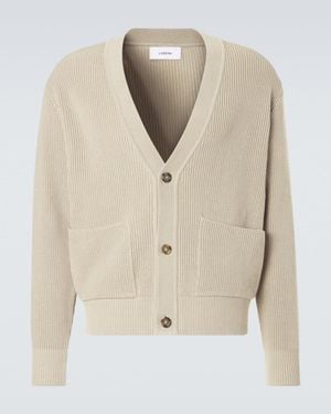 Lardini Cardigan Aus Baumwolle - Natur
