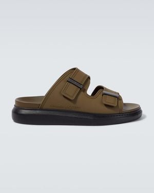 McQueen Hybrid Slides - Brown